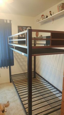 Boys metal bunk bed