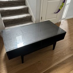 coffee/tea table from ikea dark brown bundle for cheap