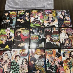 Demon Slayer Manga and Light Novels