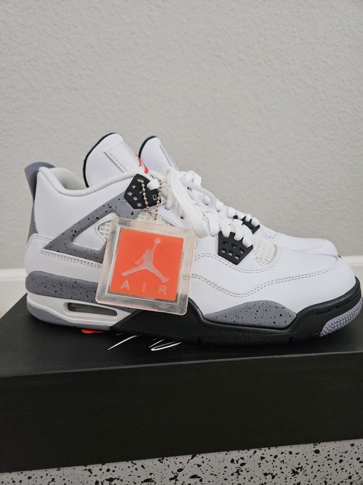 Size 8.5 - Jordan 4 Retro 4 Cement 2012