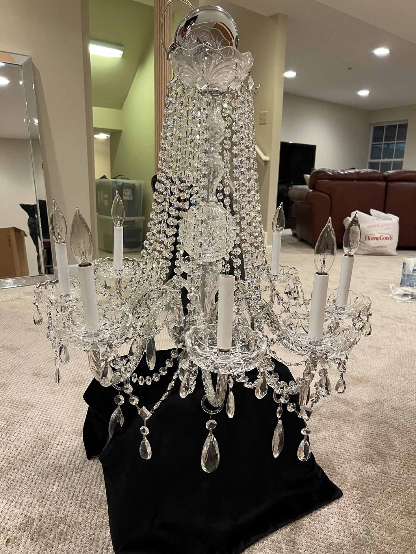 Vintage Crystal Chandelier