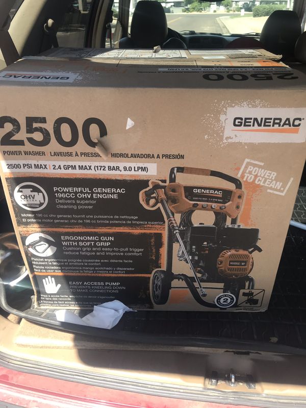 *NEW* Generac pressure washer 2500 psi for Sale in Phoenix, AZ - OfferUp