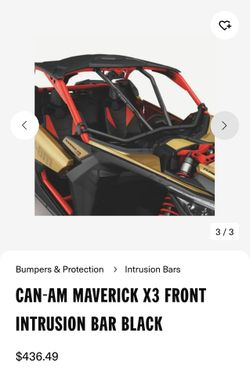 Can-am X3 OEM Intrusion Bars