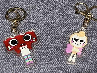 Dandy’s world keychain