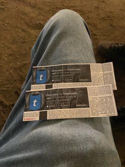 Concert tickets
