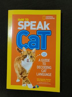 How To Speak Cat Book