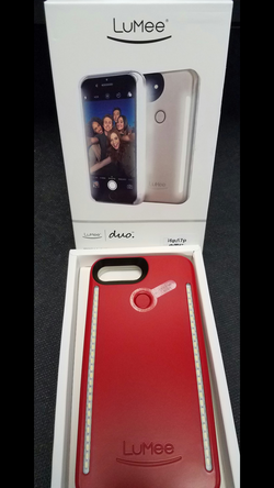 Dual Lumee cases for iPhone 6 6S Plus, iPhone 7 Plus, iPhone 8 Plus