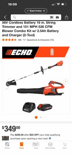 Blower and trimmer echo