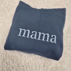 Mama Flower Embroidery 