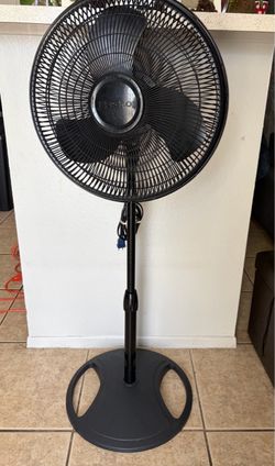 Lasko Black Pedestal Standing Fan