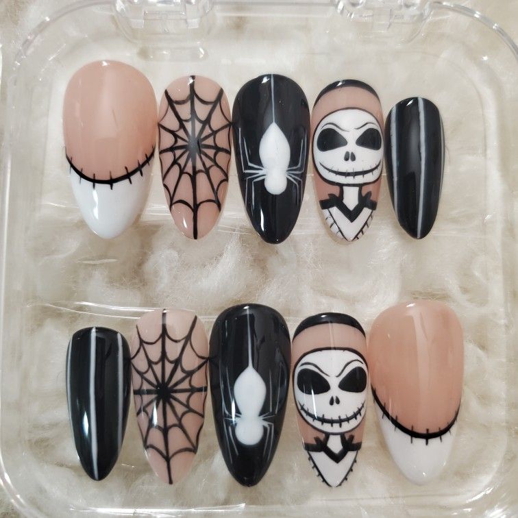 halloween press on nails 