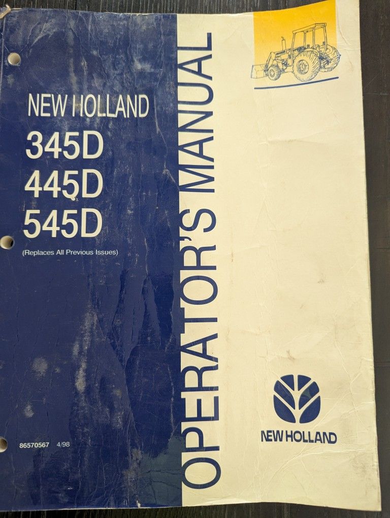 New Holland 345, 445,545 Tractor