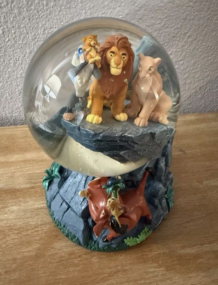 Disney's Lion King Musical Snow Globe