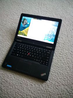 THINK PAD YOGA 12 ULTRABOOK LAPTOP TOUCHSCREEN WINDOWS 11 INTEL CORE 5 AND CHARGER