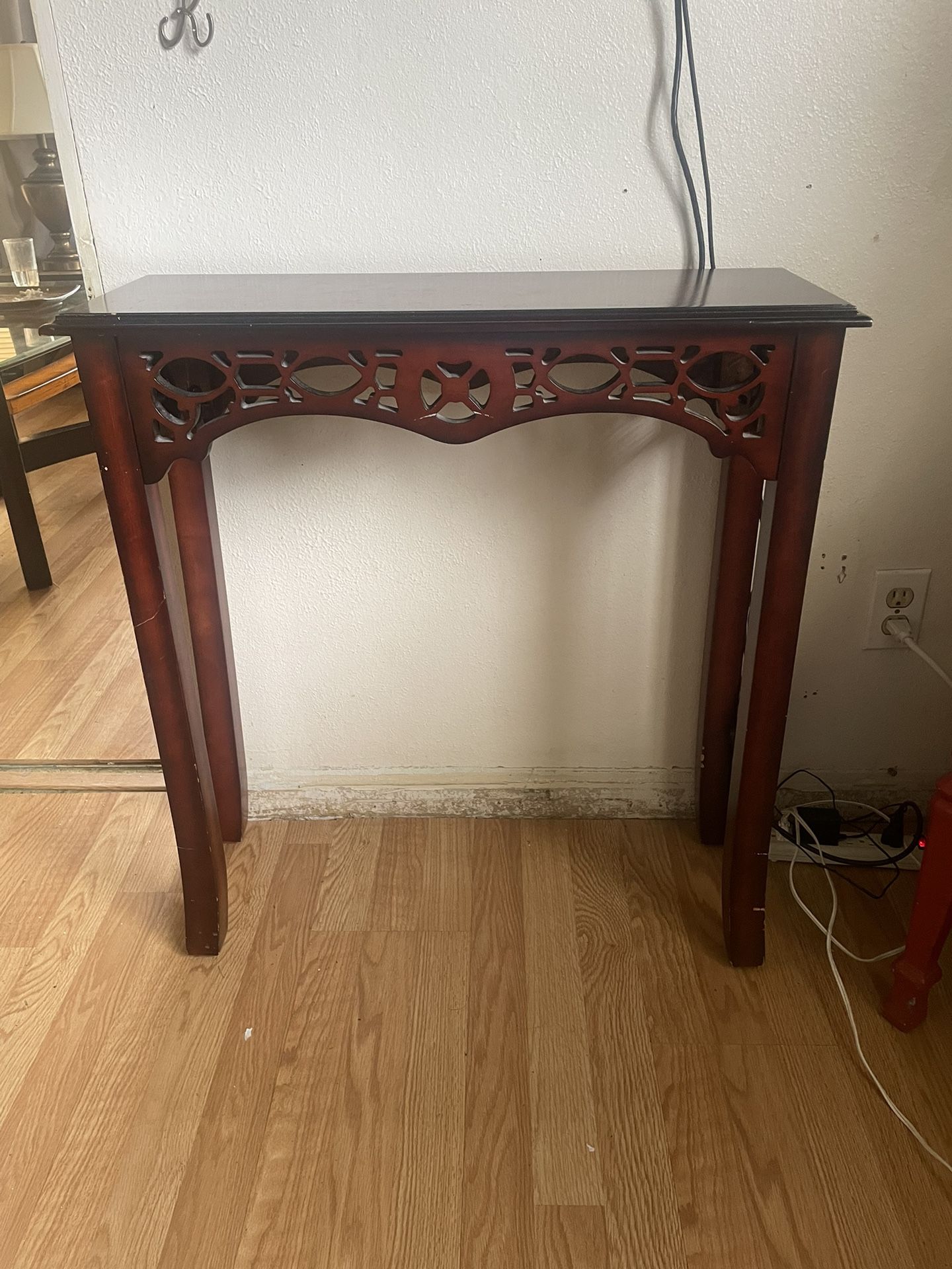 Wood Console Table!