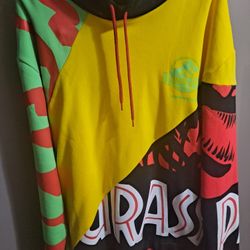 New Jurrasic Park Hoodie Size XL