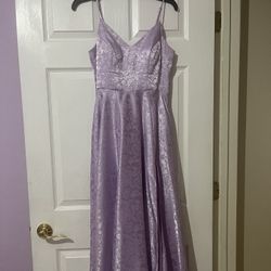 Purple Prom Dress For Short Girls