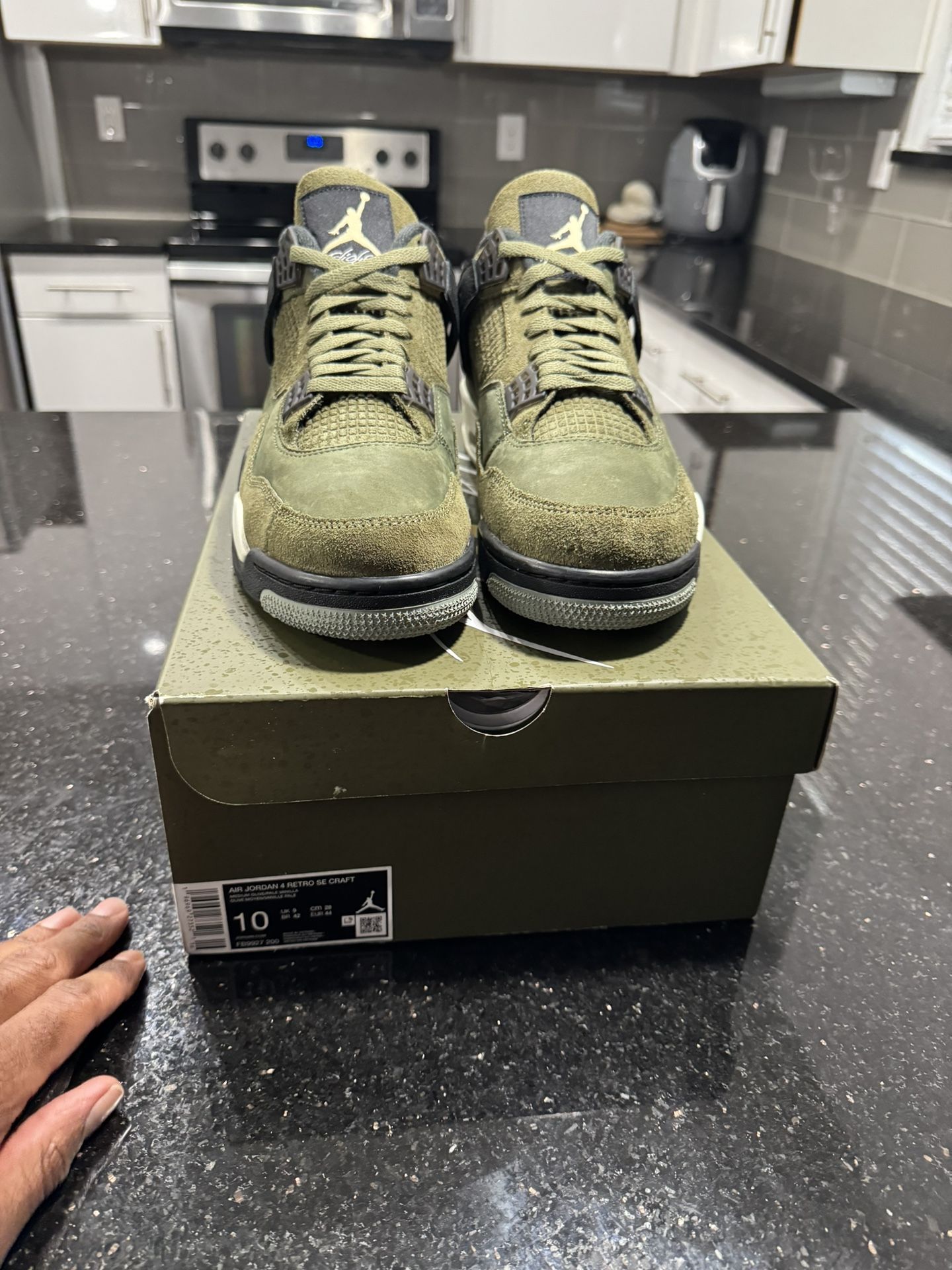 Jordan 4 Craft Olive 