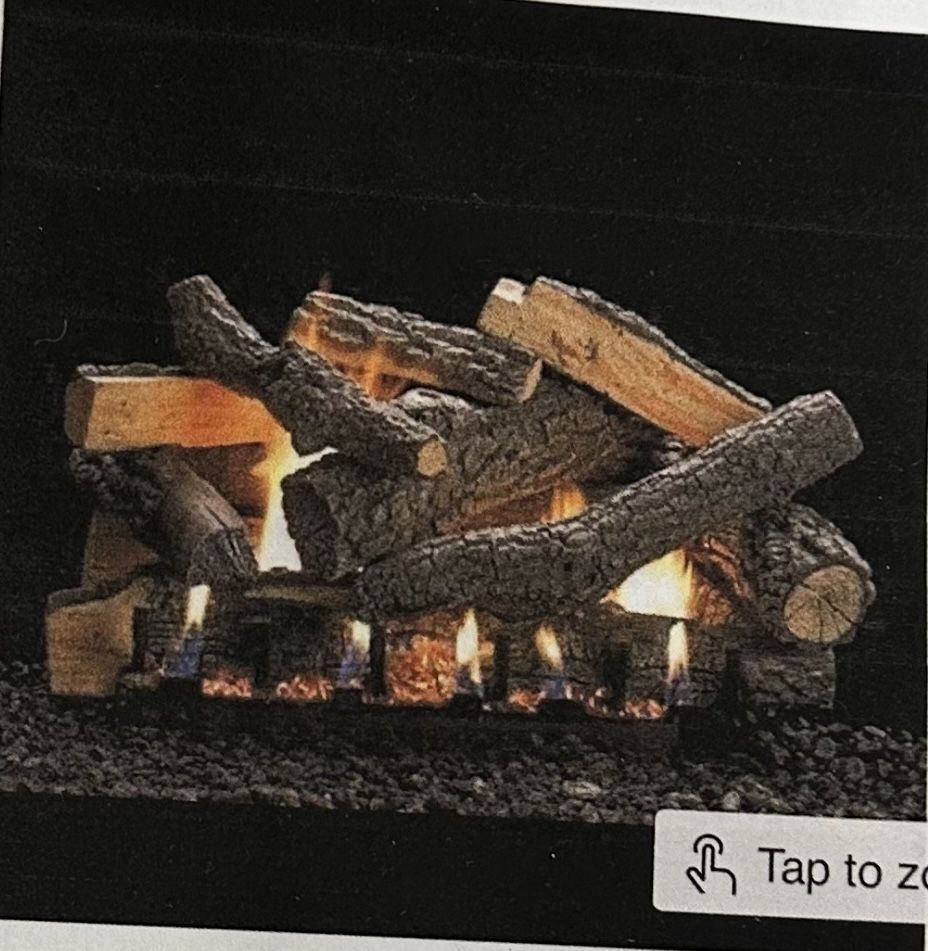 Empire Comfort Systems VF 18" Variable Flame Height Slope Glaze Burner - Burner ONLY - VFSV18