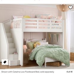 Pottery Barn Catalina Stair Loft Bed