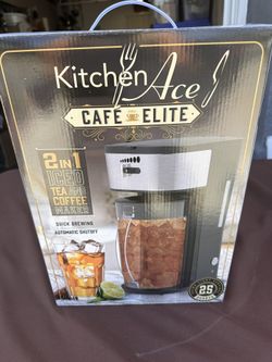 2 In 1 Ice Tea & Coffee Maker