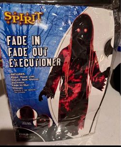 Spirit Fade In Fade Out Executioner Child Costume