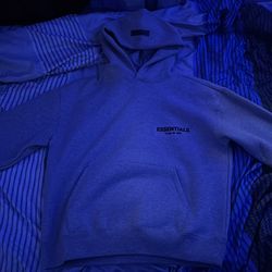 essentials hoddie dark gray