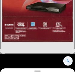 Sony DVD Player, In box