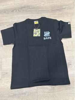 A Bape X Undefeated Black Men’s T-Shirt