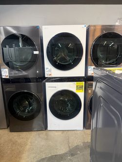 LG WASHER & GAS DRYER LAUNDRY TOWER IN WHITE 😍