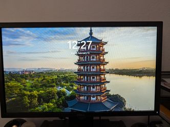 23" monitor with keyboard and mouse DELL