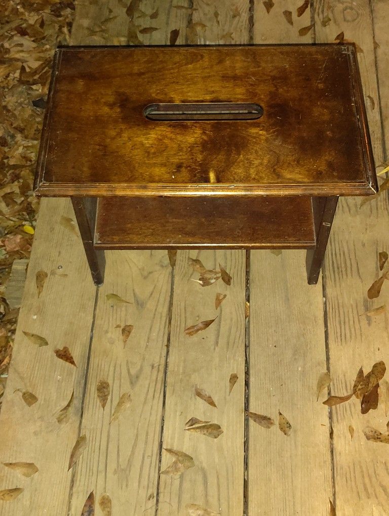Wood Stool