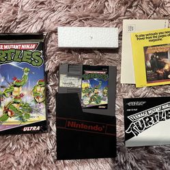 Teenage Mutant Ninja Turtles CIB For Nintendo NES