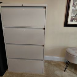 Sturdy Metal Filing Cabinet