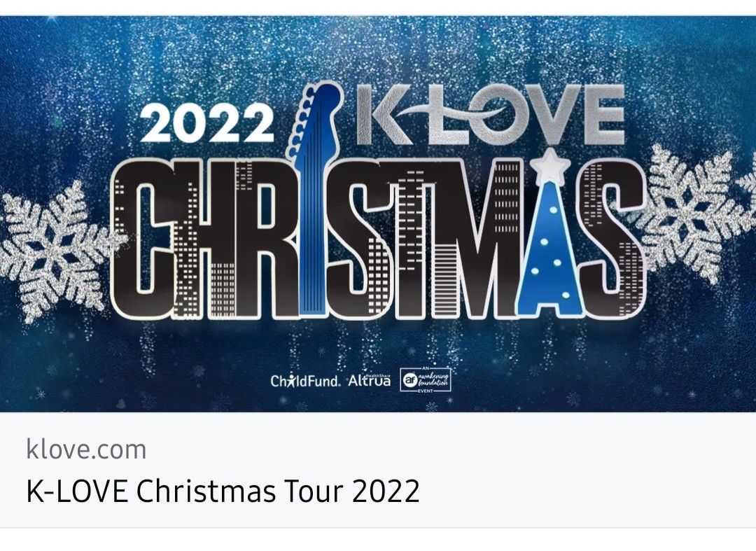 K-Love Chriatmas Tour Tickets
