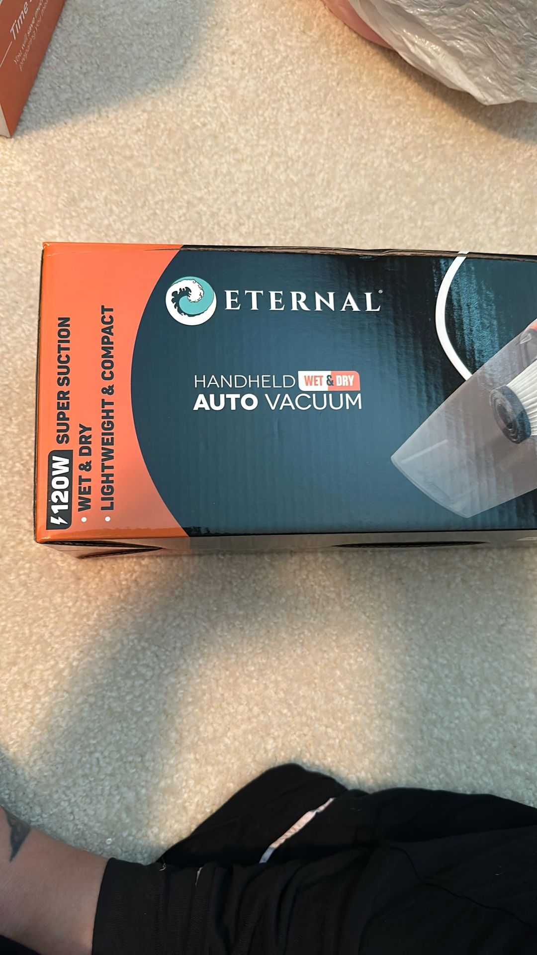 120 W Wet And Dry Handheld Auto Vac