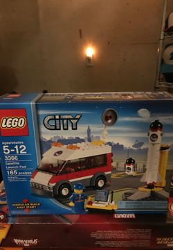 Lego city satellite launch pad