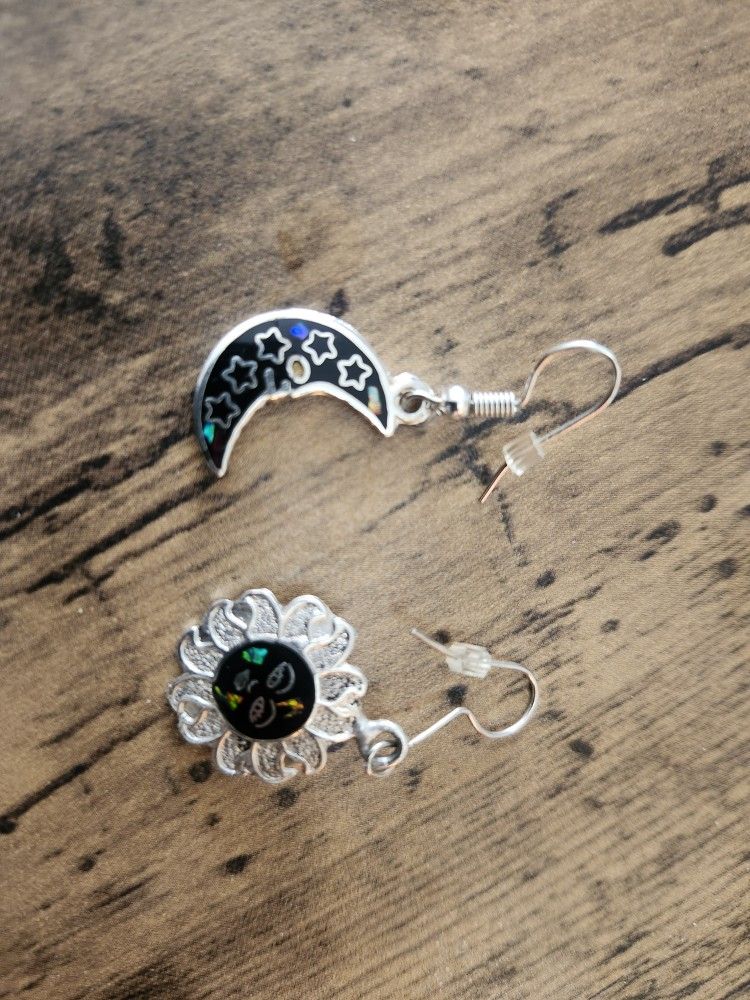 Silver Earrings. $10