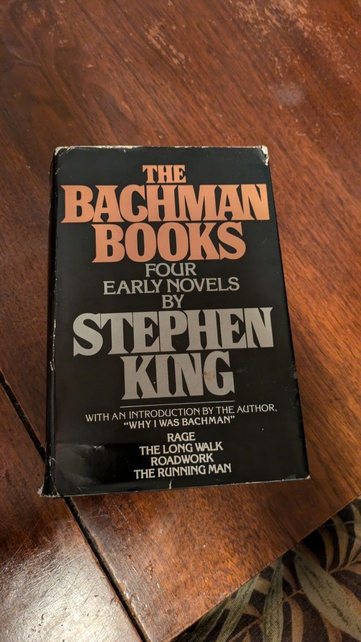 The Bachmann Books For Early Novels By Stephen King That Includes The Banned book Rage