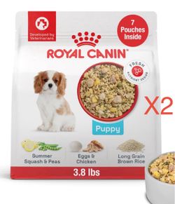 Royal Canin Fresh Health Nutrition Puppy Dog Food, 8.8-oz pouch, pack of 7