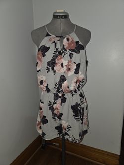 Floral junior's romper