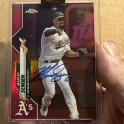 2020 Topps Chrome Marcus Simeon Autograph 1/1 