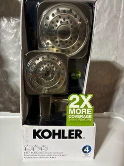 Kohler 3-in-1 multifunction shower combo
