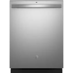 GE 24 in. Built-In Tall Tub Top Control Stainless Steel Dishwasher with Sanitize, Dry Boost, 55 dBA
