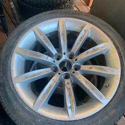 BMW 740 Spare  Tire 245/45R19