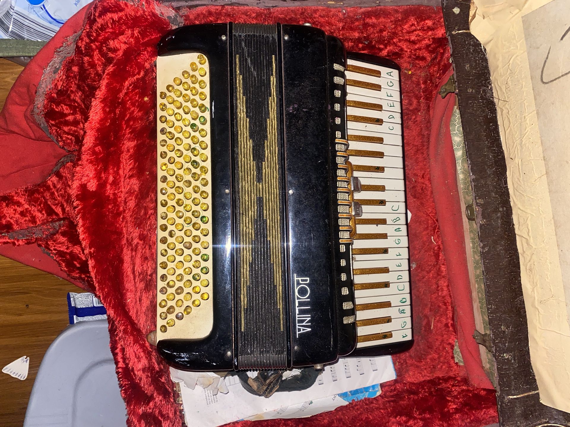 Vintage Pollina accordion