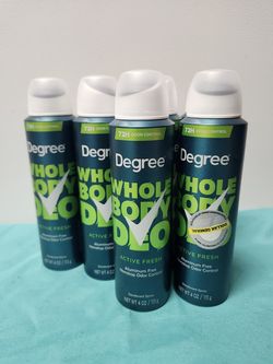 Degre  Whole body Deodorante  Each  $5