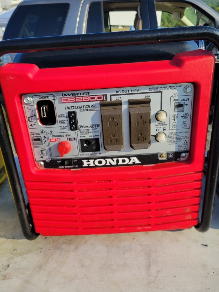 Honda EB 2800 inverter generator industrial Motto