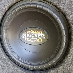 Kicker Subwoofer 12 Inch. Sealed Box