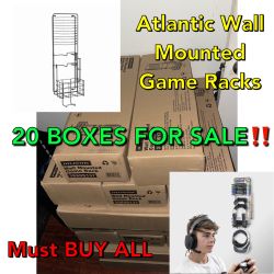 Wall Mounted Game Rack (20) 